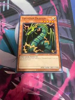 YUGIOH - THUNDER DRAGON - COMMON - MRD - UNLIMITED - 25TH ANNIVERSARY - Image 1