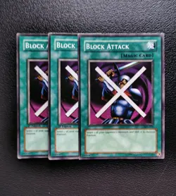 Yu-Gi-Oh - Block Attack 3X - Full Playset - Image 1