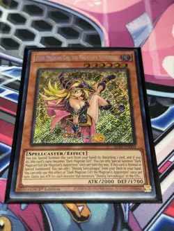 Yugioh, Dark Magician Girl the Magician's Apprentice, ALIN-EN004, 1st Edition - Image 1