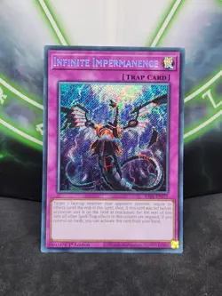 Yugioh Infinite Impermanence RA01-EN075 Secret Rare 1st Edition NM - Image 1