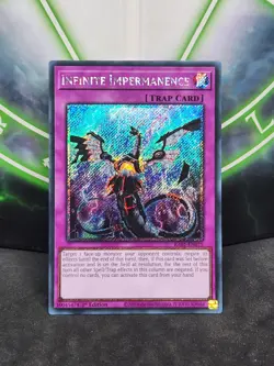 Yugioh Infinite Impermanence RA01-EN075 Platinum Secret Rare 1st Edition NM - Image 1