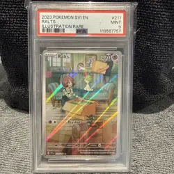 PSA 9: Pokemon TCG: Scarlet & Violet Base - Ralts (211/198) - Image 1