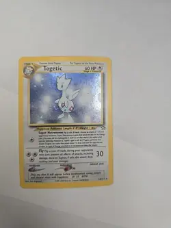 Pokemon TCG Togetic Neo Genesis Holo Card 16/111 Unlimited Rare - Image 1