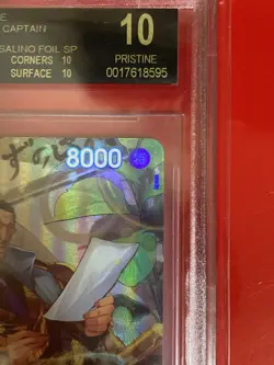 BGS10 One Piece Card Game Borsalino Black Label Special Art SR OP05-051 Japanese - Image 3