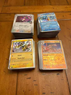 Pokemon TCG Bulk Lot 250+ Cards – Destined Rivals Set 182 – Teacher Reward / Cla - Image 1