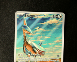 Pokemon Card TCG - Skarmory 209/191 - Surging Sparks - Illustration Rare - NM ⭐ - Image 2