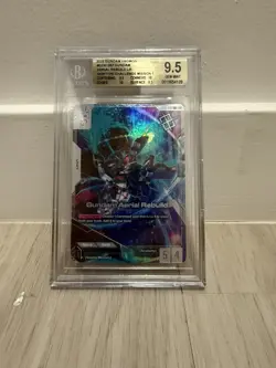 Gundam Card Game NewType Challenge Winner Promo GD01-067 Aerial Rebuild Pristine - Image 1