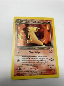NEAR MINT Dark Typhlosion 10/105 Holo Neo Destiny Pokemon Card WOTC VINTAGE - Image 1