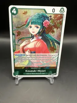 Kouzuki Hiyori R EB01-013 Memorial Collection One Piece Card Game English - Image 1