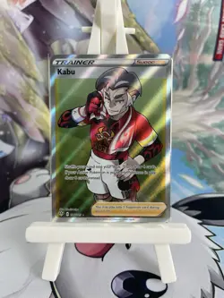 Pokemon TCG Kabu Darkness Ablaze Holo Card Full Art Ultra Rare 186/189 - Image 1