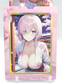 Genki Parade 3 - Anime Waifu SSP Trading Card - Mash Kyrielight - Image 2