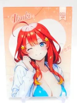 Genki Parade 3 - Anime Waifu MR Acrylic Trading Card - Itsuki Nakano - Image 1