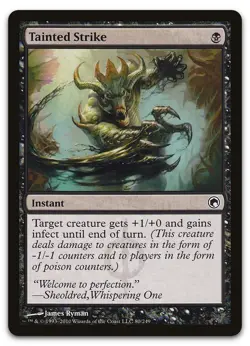 Tainted Strike #80 (NM) Scars of Mirrodin SOM Magic MTG - Image 1