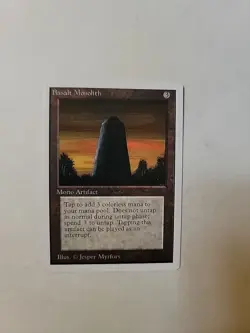 Magic The Gathering Unlimited Set Basalt Monolith NM OC3416 - Image 1