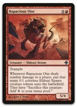 Rapacious One #162 (NM) Rise of the Eldrazi ROE Magic MTG - Image 1