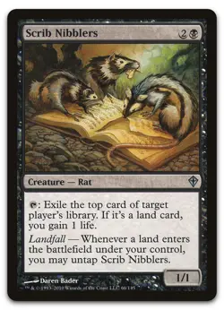 Scrib Nibblers #66 (NM) Worldwake WWK Magic MTG - Image 1