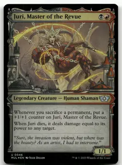 Juri, Master of the Revue #46 (Foil) (NM) March of the Machine MUL Magic MTG - Image 1