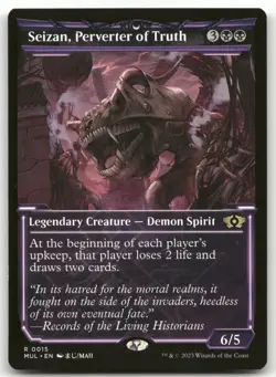 Seizan, Perverter of Truth #15 (NM) March of the Machine MUL Magic MTG - Image 1