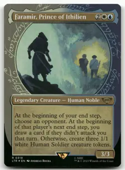 Faramir, Prince of Ithilien (Showcase) #319 (Foil) NM Lord of the Rings - Image 1