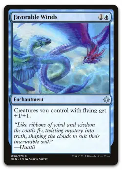 Favorable Winds #56 (NM) Ixalan XLN Magic MTG - Image 1