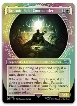 Faramir, Field Commander (Showcase) #303 (Foil) NM Lord of the Rings Magic MTG - Image 1
