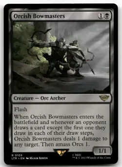 Orcish Bowmasters #103 (NM) Lord of the Rings LTR Magic MTG - Image 1