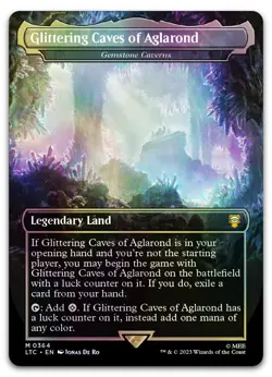Glittering Caves of Aglarond - Gemstone Caverns #364 (Foil) NM Lord of the Rings - Image 1