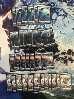 MTG Lot Of 161 Zendikar (ZEN) Full Art Lands NM-PL - Breakdown In Description - Image 3