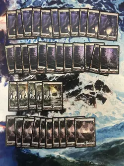MTG Lot Of 161 Zendikar (ZEN) Full Art Lands NM-PL - Breakdown In Description - Image 4