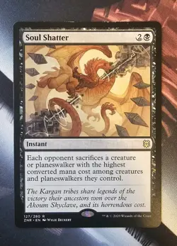 Soul Shatter - Zendikar Rising Magic The Gathering - Image 1