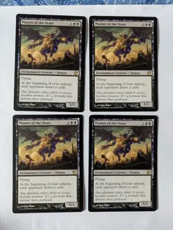 4 Master of the Feast Journey into Nyx MTG NM Free shipping with tracking - Image 1