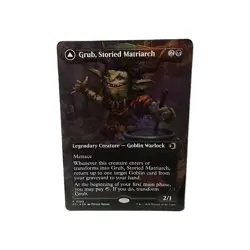 Grub Storied Matriarch (Borderless) Lorwyn Eclipsed Foil Near Mint - Image 1