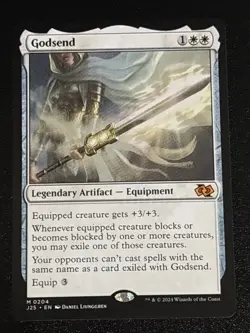 MTG Foundations Jumpstart Godsend 0204 NM Mythic - Image 1
