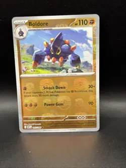 Pokemon TCG Boldore 047/086 (Master Ball Pattern) Sv: White Flare - Image 1