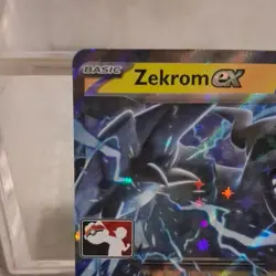 Zekrom ex 034/086 NM STAMPED BLK [Play! Pokemon Prize Pack Series 8] - Image 5