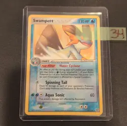 Pokemon Swampert 11/106 EX Emerald Stage 2 110 HP 60 Regular - Image 1