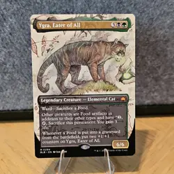 MTG Ygra, Eater of All Bloomburrow Set Borderless Mythic #294 NM Fresh Pull - Image 1