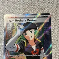 Pokemon TCG Team Rocket's Proton Sv10 Ultra Rare Full Art Holo Trainer 227/182 - Image 2