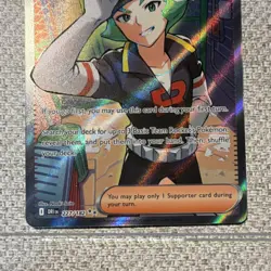Pokemon TCG Team Rocket's Proton Sv10 Ultra Rare Full Art Holo Trainer 227/182 - Image 3