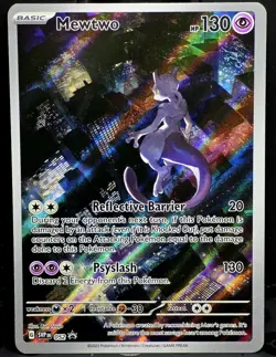 MEWTWO SVP 052 ~ Pokemon TCG: SCARLET & VIOLET BLACK STAR PROMO - Image 1