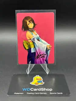Mtg Final Fantasy Yuna, Hope Of Spira (Gold) Signature Stamped Art Series 48/53 - Image 1