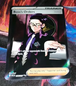 Pokemon TCG Boss’s Orders (Corbeau) 256/217 – Ascended Heroes Full Art Trainer - Image 1