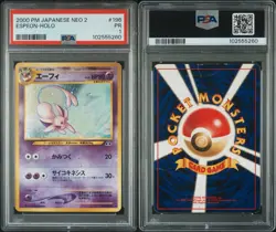 PSA 1 Espeon Crossing the Ruins... Holo (Japanese) Pokemon Slab - Image 3