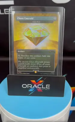 Yellow Chaos Emerald - Lotus Petal (7035) - Secret Lair Drop Series (SLD) - NM - Image 1