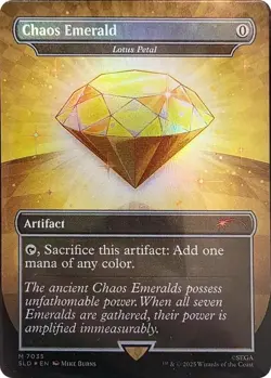 Yellow Chaos Emerald - Lotus Petal (7035) - Secret Lair Drop Series (SLD) - NM - Image 3