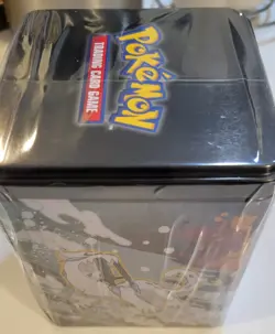 Pokemon TCG Stacking Tins Factory Sealed New 2026 3 Booster Packs, 2 Stker sheet - Image 2