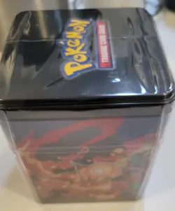 Pokemon TCG Stacking Tins Factory Sealed New 2026 3 Booster Packs, 2 Stker sheet - Image 4