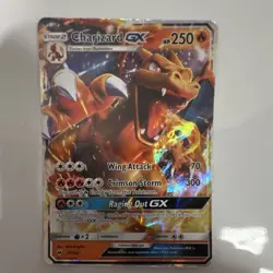 Pokemon Charizard GX Ultra Rare Full Art Holo SM-Burning Shadows 20/147 250HP - Image 1