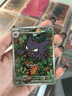 TCG Pokemon 2025 Mega Evolution Promo Haunter Illustration Rare #027 - NM - Image 1