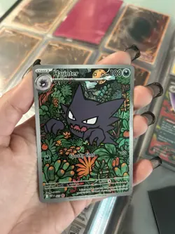 TCG Pokemon 2025 Mega Evolution Promo Haunter Illustration Rare #027 - NM - Image 2